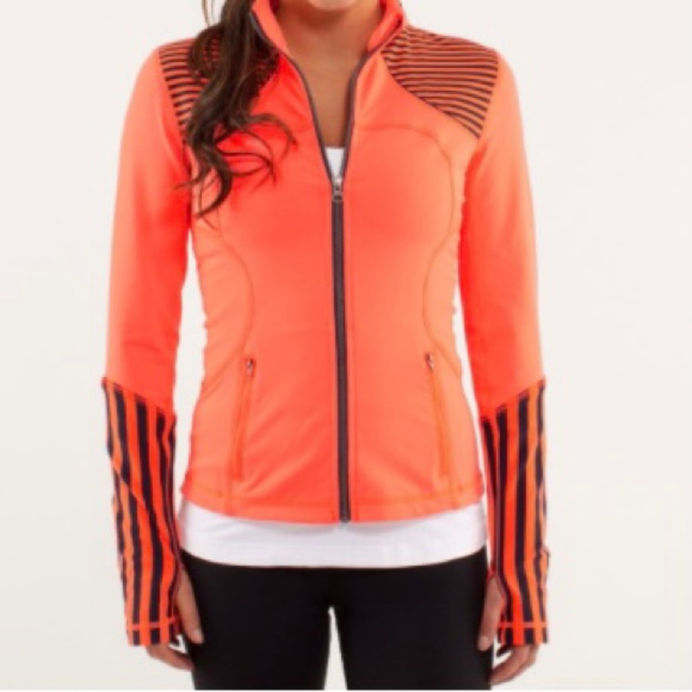 Lululemon Forme Jacket in Striped Light Flare